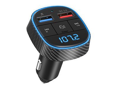 BHF02 BASE, No, N/A W, FM-transmitter with Bluetooth