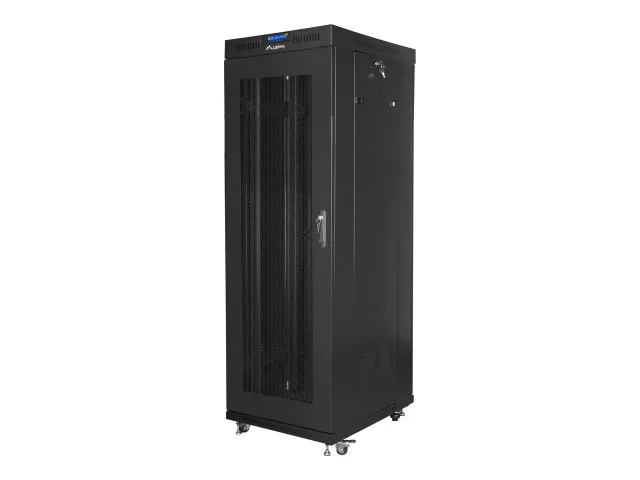 Lanberg | Rack cabinet 19" free-standing 37U/600x800 (flat pack) with mesh door, LCD | FF01-6837-23BL | Black