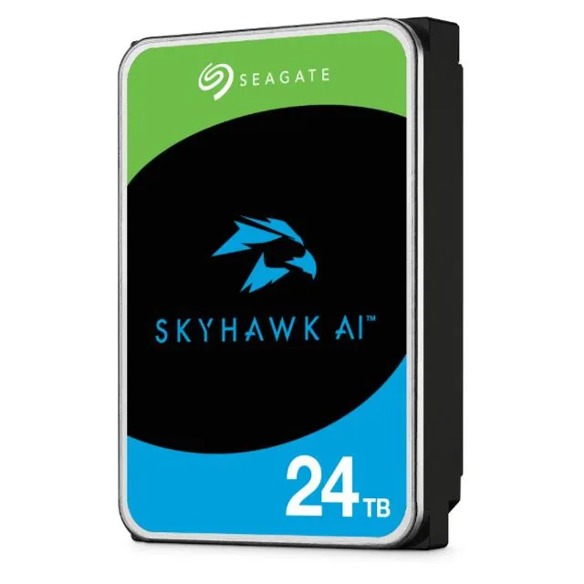 HDD|SEAGATE|SkyHawk AI|24TB|256 MB|7200 rpm|Discs/Heads 10/20|3,5"|ST24000VE002