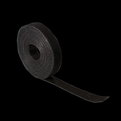 Logilink KAB0055 Cable Strap, Velcro Tape, 10m, Black, Logilink
