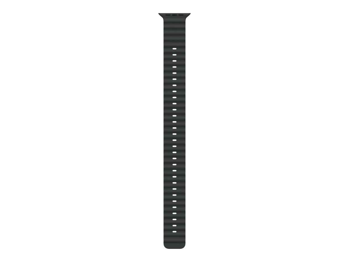 49mm Black Ocean Band Extension - Natural Titanium Finish