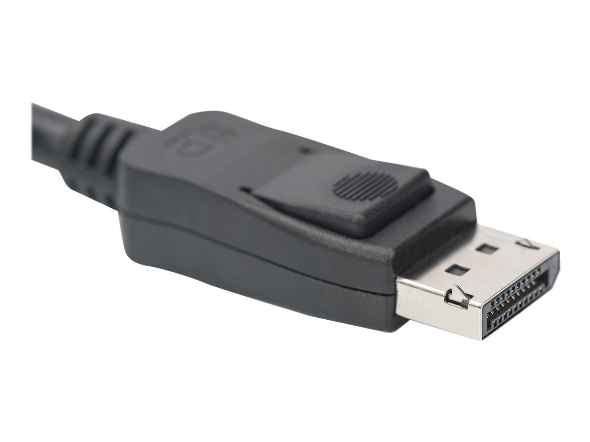 DisplayPort Connection Cable, AK-340106-010-S, DisplayPort to DisplayPort DisplayPort Male (Version 1.3/1.4), DisplayPort Male (Version 1.3/1.4)