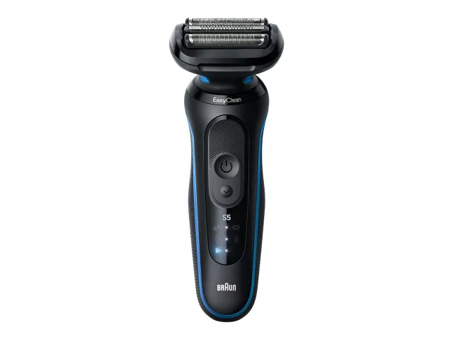 Braun Electric Shaver | Series 5 52-B1000s | Operating time (max) 50 min | Wet & Dry | Lithium Ion | Black/Blue