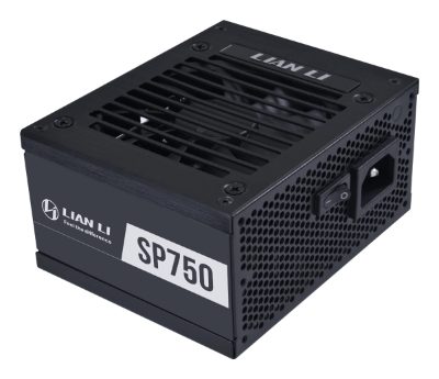 Power Supply, LIAN LI, SP750, SFX, PC, 100 - 240 V, 750 W, G9P.SP0750G.B000.EU