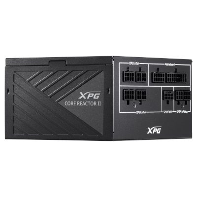 Power Supply, ADATA, 1200 Watts, Efficiency 80 PLUS GOLD, COREREACTORII1200G-BKCEU