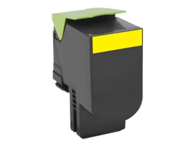 Lexmark 80C2HYE | 802HYE Yellow High Yield Corporate Cartridge (3k) | Cartridge | Yellow
