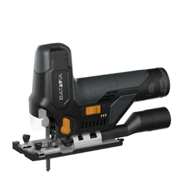 Batavia B.V. | 12V Cordless Jigsaw - Fixxpack 2.0 Set (incl. 2.0Ah battery & USB-C charging cable)