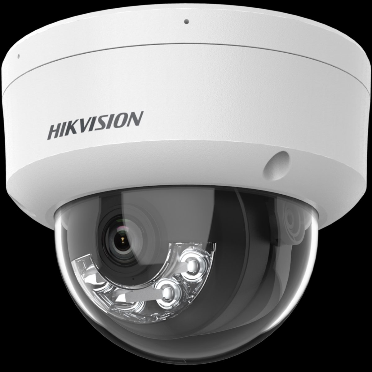 Smart Hybrid Light Fixed Network Camera, DS-2CD1143G2-LIU, Dome, 4 MP, 2.8mm/4mm, IP67, H.265+, microSD/microSDHC/microSDXC card, up to 512 GB