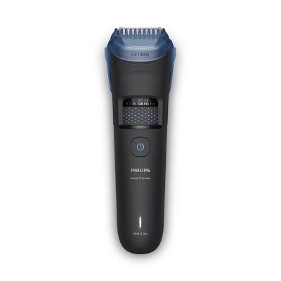 PHILIPS Series 5000 Bārdas trimmeris, lādējams, melns ar zilu