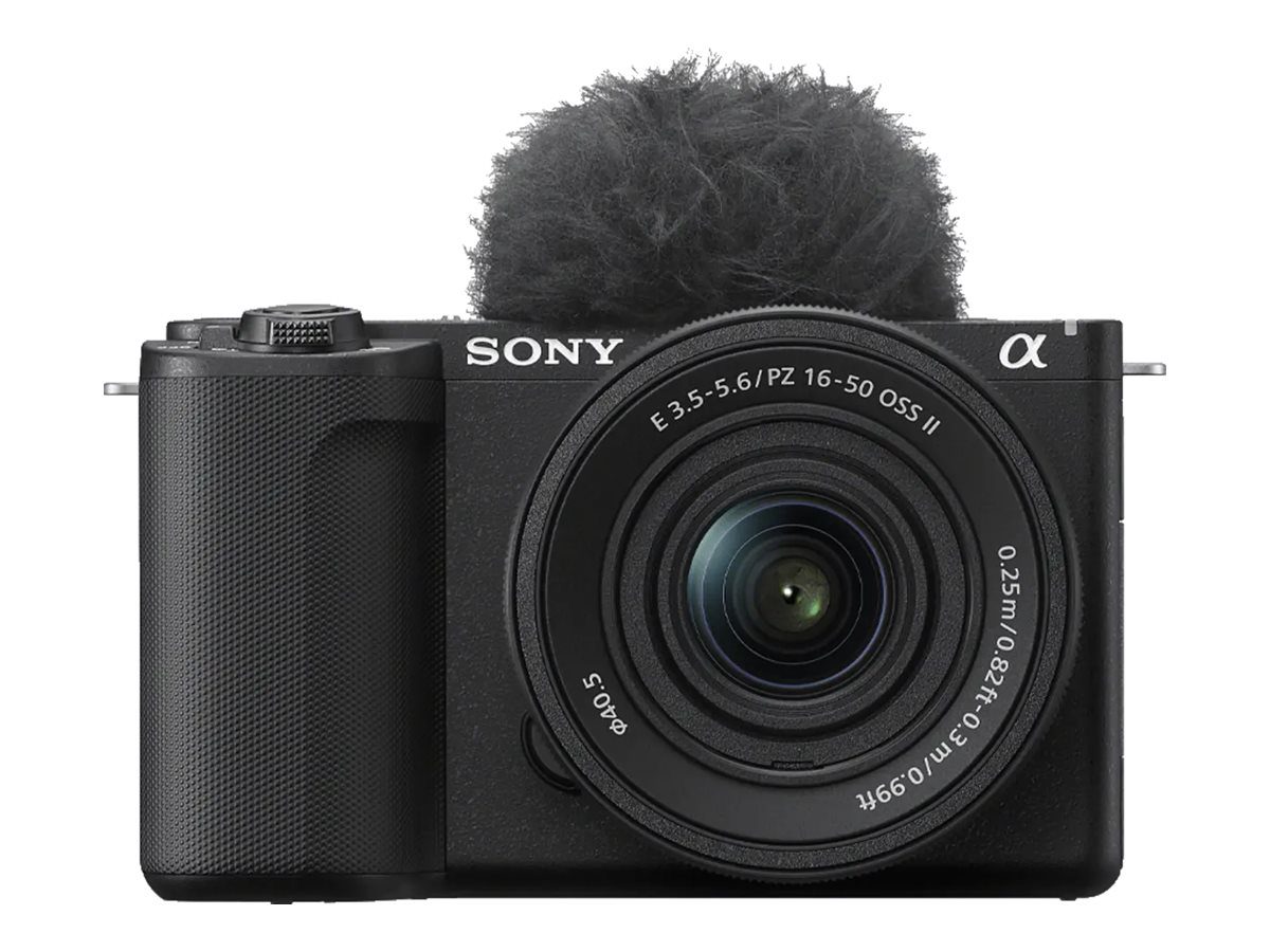 Sony Mirrorless Vlog Camera, ZV-E10M2KB ZV-E10 II and 16-50mm Lens Kit, Mirrorless Camera body, 27 MP, ISO sensitivity (max) 102400, Display diagonal 3 ", Video recording, Wi-Fi, Fast Hybrid AF, Magnification 2 x, APS-C type (23.3 x 15.5 mm), Exmor R CMOS sensor, Black