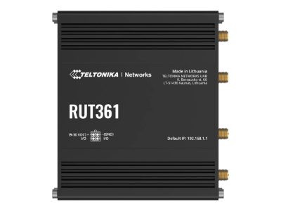 LTE CAT 6 Router, RUT361, 802.11n, 10/100 Mbit/s, Ethernet LAN (RJ-45) ports 2, Mesh Support No, MU-MiMO Yes, 4G
