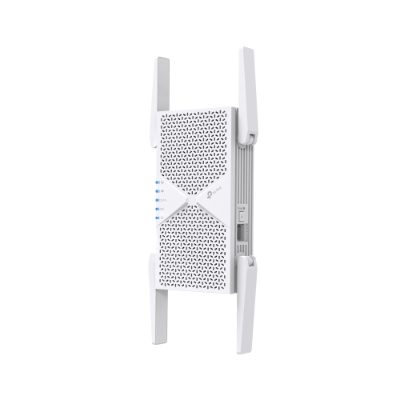 TP-LINK BE6500 Dual-Band Wi-Fi 7 Range Extender, RE405BE, 2.4 GHz, 5 GHz, 802.11ax, 688/5764 Mbit/s, Ethernet LAN (RJ-45) ports 1, MU-MiMO No, no PoE
