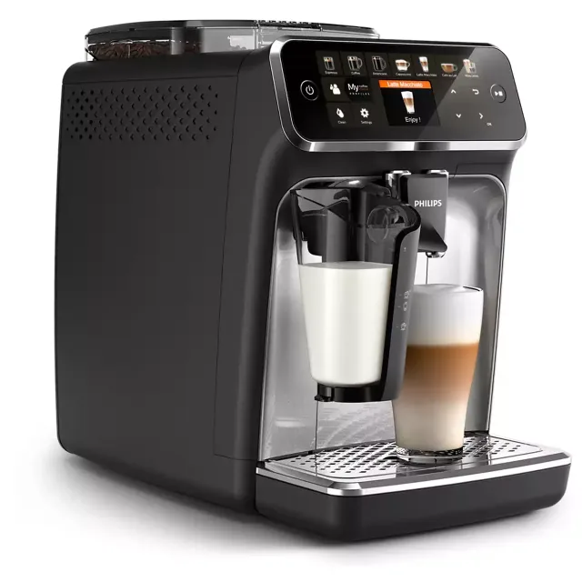 PHILIPS 5000 sērijas Super-automatic Espresso kafijas automāts, melns