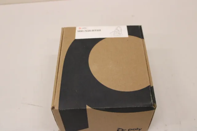 SALE OUT. | Poly | Headset | Savi 7220 Office | On-ear | Built-in microphone | Wireless | Black | USED,SCRATCHED