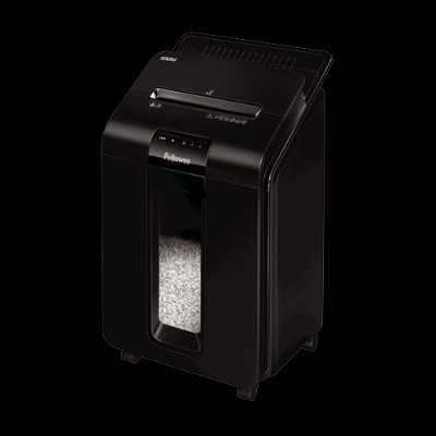 Mini-Cut, AutoMAX 100M, Black, 23 L, Paper shredding, Credit cards shredding