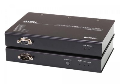 Aten CE920 USB DisplayPort HDBaseT2.0 KVM Extender, 4K@100m w/o Ethernet Port, Aten, KVM Extenders, CE920 USB DisplayPort HDBaseT2.0
