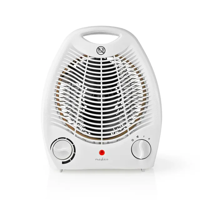 Nedis ventilatora elektriskais sildītājs, balts