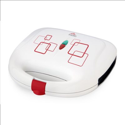 Sandwich maker, Kvadro ETA415390000, 700 W, Number of plates 1, Number of pastry 2, White