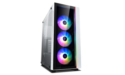 MATREXX 55 V3 ADD-RGB WH 3F, White, ATX