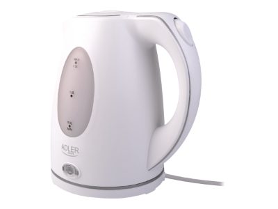 Kettle, AD 1207, Standard, 2000 W, 1.5 L, Plastic, 360° rotational base, White