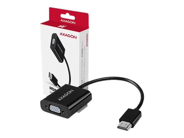 AXAGON | Active converter | HDMI to VGA | 0.15 m