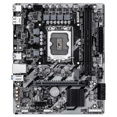Gigabyte H810M K, Processor family Intel, Processor socket LGA1851, DDR5, Supported hard disk drive interfaces M.2, SATA, Number of SATA connectors 4