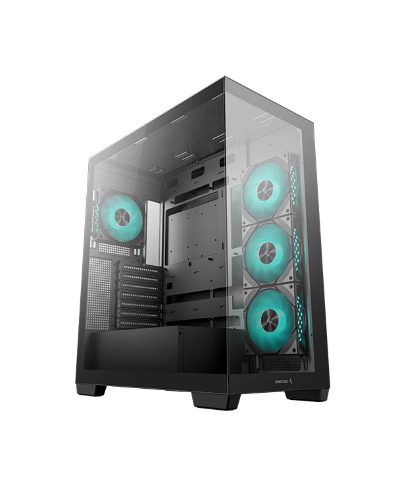 Deepcool CG580 4F, Black, Mid Tower, ATX PS2