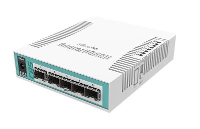Cloud Router Switch, CRS106-1C-5S, Web Management, Desktop, SFP ports quantity 5, 12 month(s)