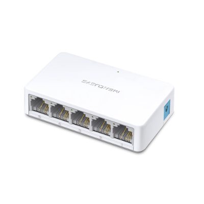 Switch, MS105, Unmanaged, Desktop, 10/100 Mbps (RJ-45) ports quantity 5, Power supply type External