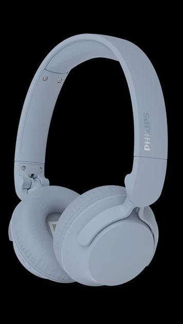 PHILIPS austiņas On-Ear ar Bluetooth, gaiši zilas