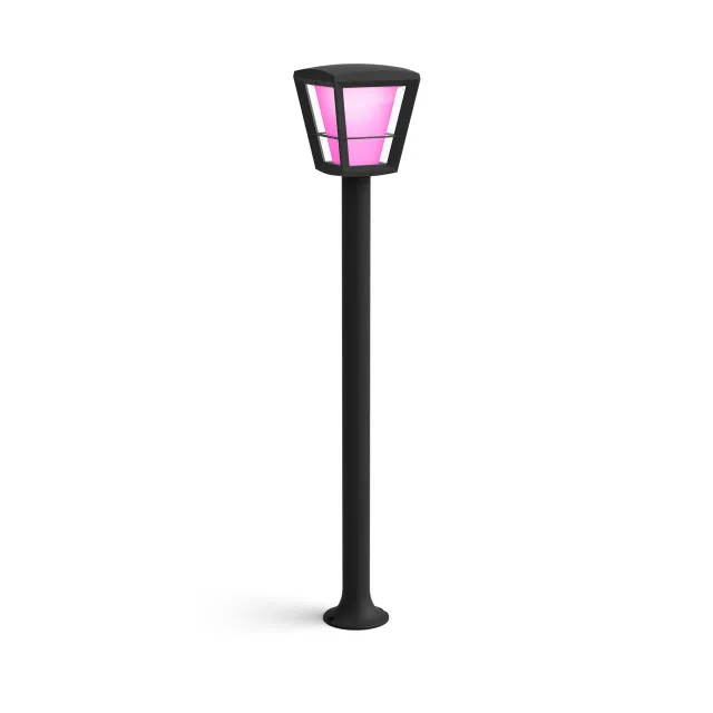 Philips Hue WCA Econic Outdoor Post Lantern | 15 W | 2000-6500 Hue White Color Ambiance