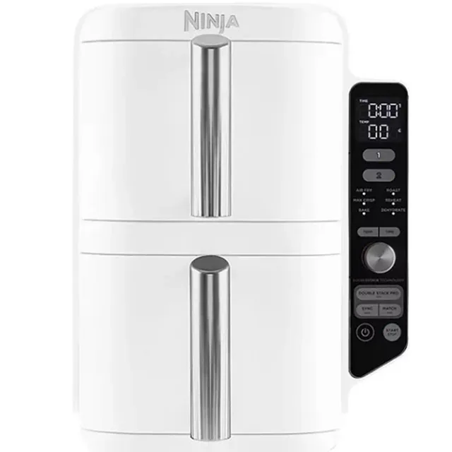 Ninja karstā gaisa katls Double Stack XL, 9.5l, 2470W, balts