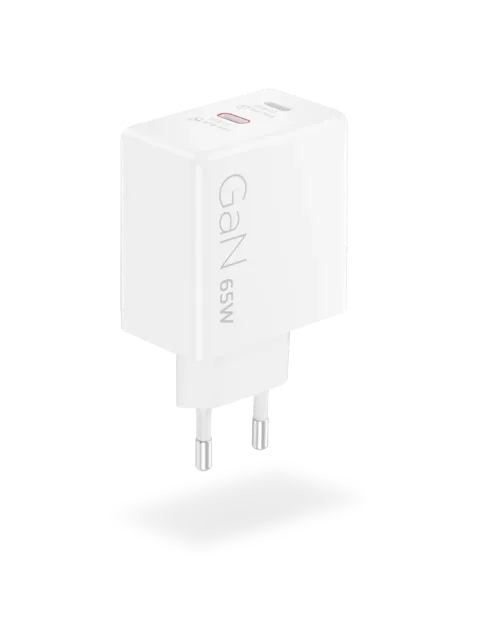 Lenovo Dual USB-C 65W GaN Charger | USB-C | 65 W | Charger
