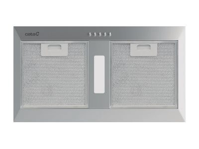 Hood, GCB 55 X, Canopy, Energy efficiency class C, Width 55 cm, 371 m³/h, Mechanical, LED, Stainless steel/Grey