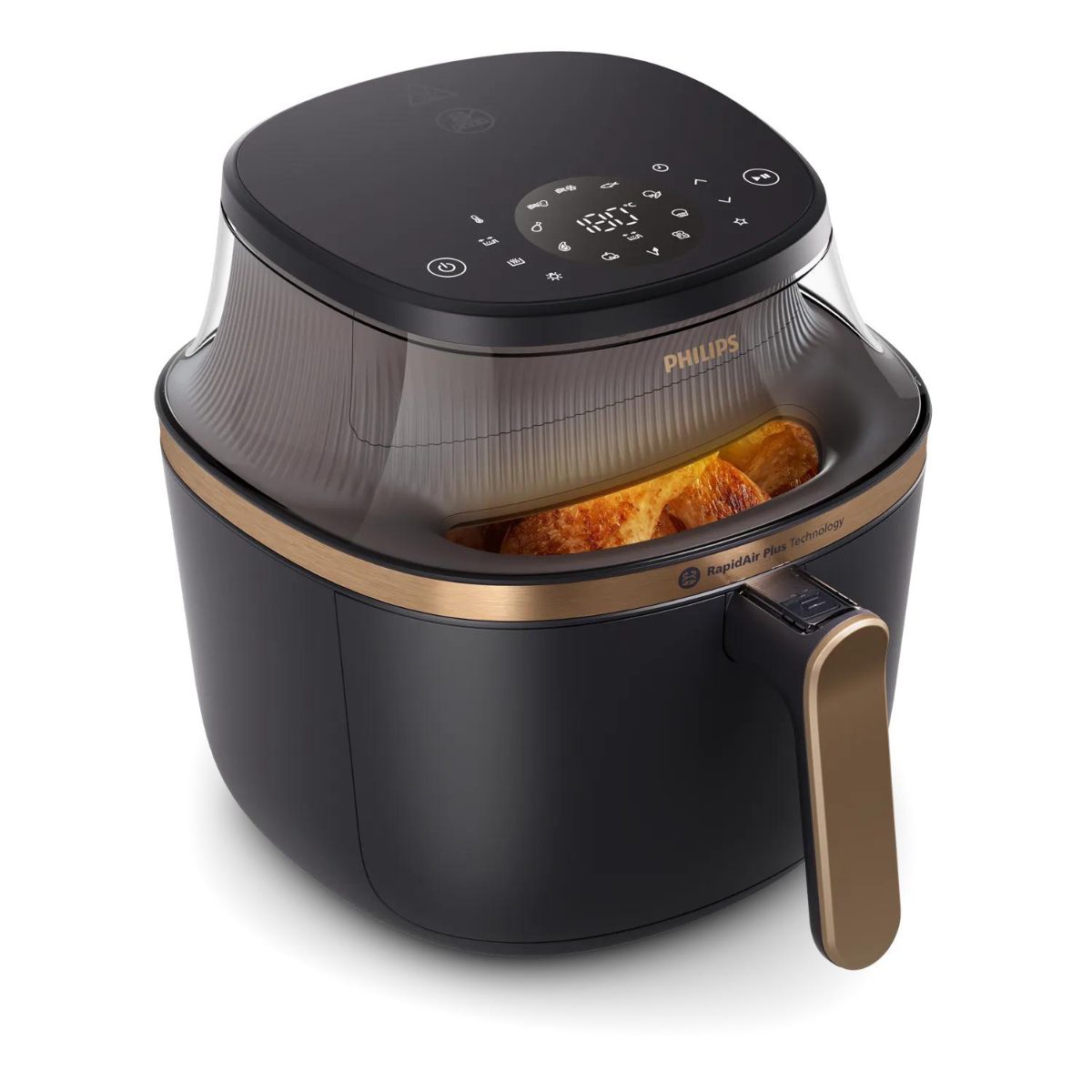 Philips karstā gaisa katls, 1400W, 4.2L, melns