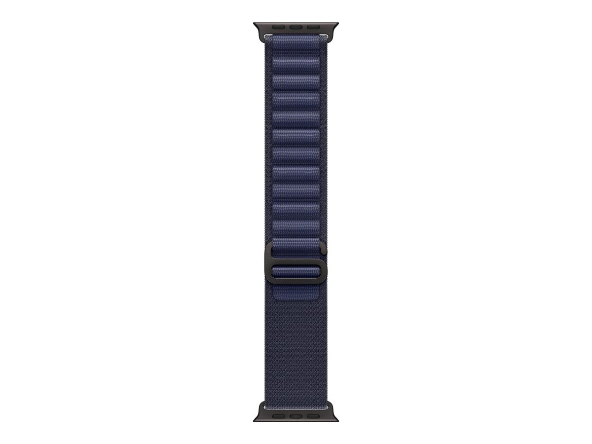 Apple 49mm Navy Alpine Loop - Large - Black Titanium Finish