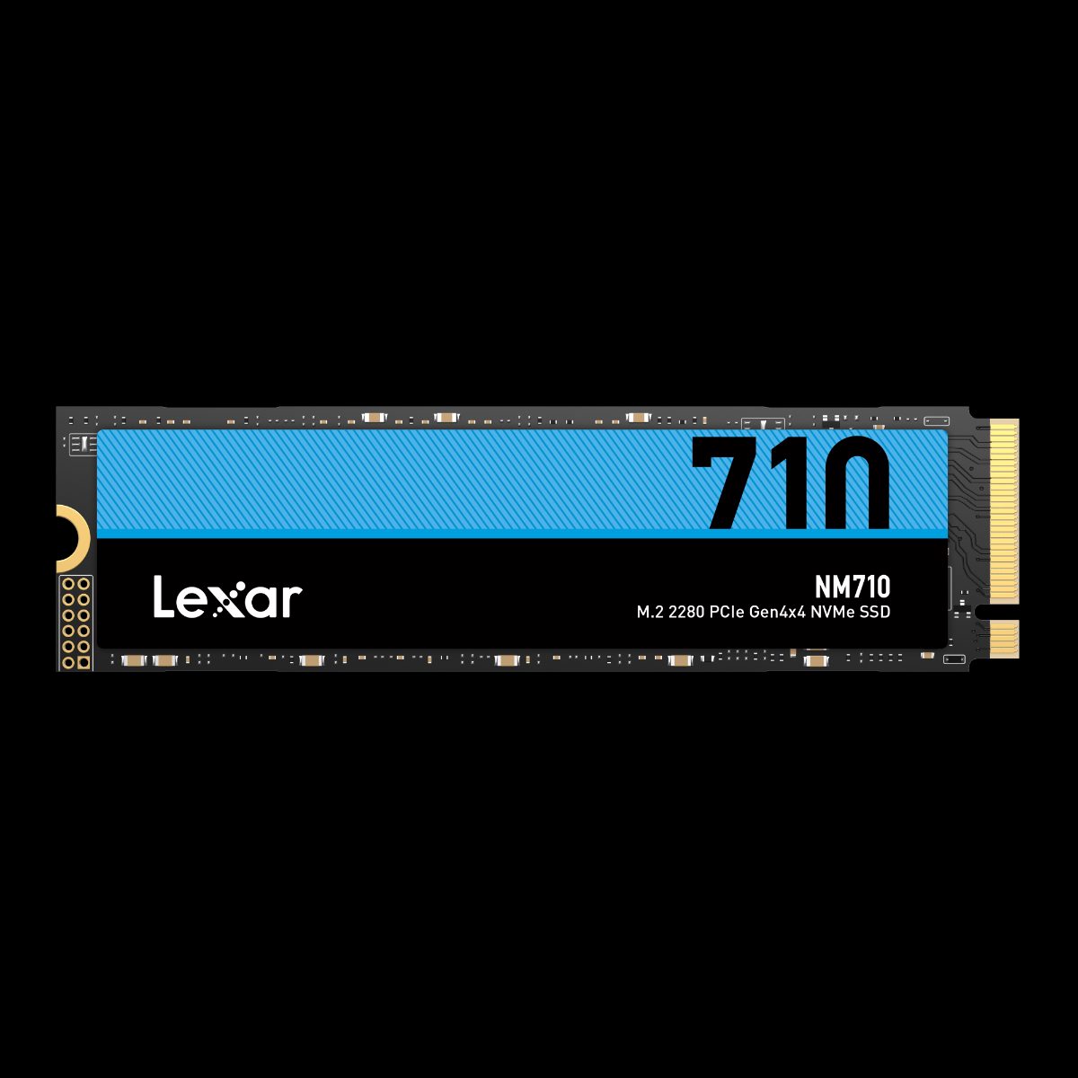 M.2 NVMe SSD, NM710, 1000 GB, SSD form factor M.2 2280, Solid-state drive interface PCIe Gen4x4, Read speed 5000 MB/s, Write speed 4500 MB/s