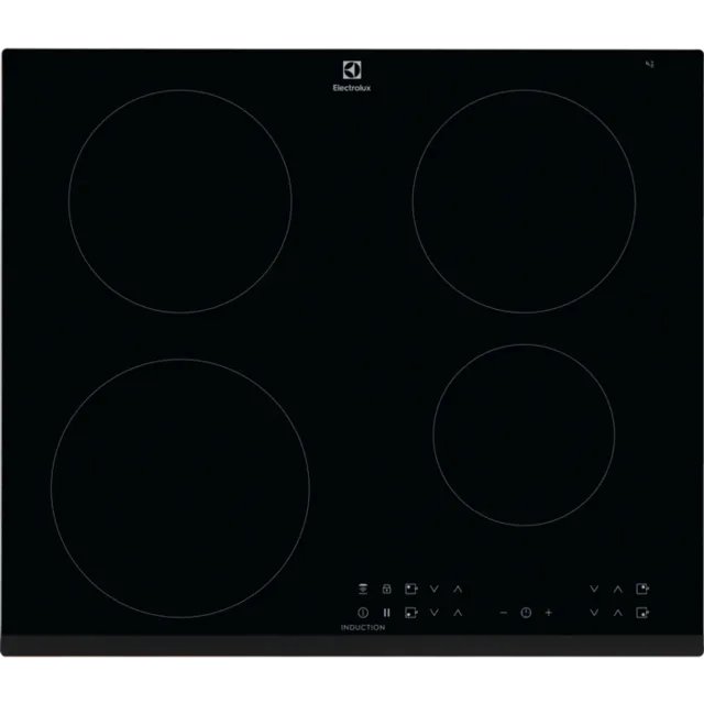Electrolux indukcijas plīts virsma, melna
