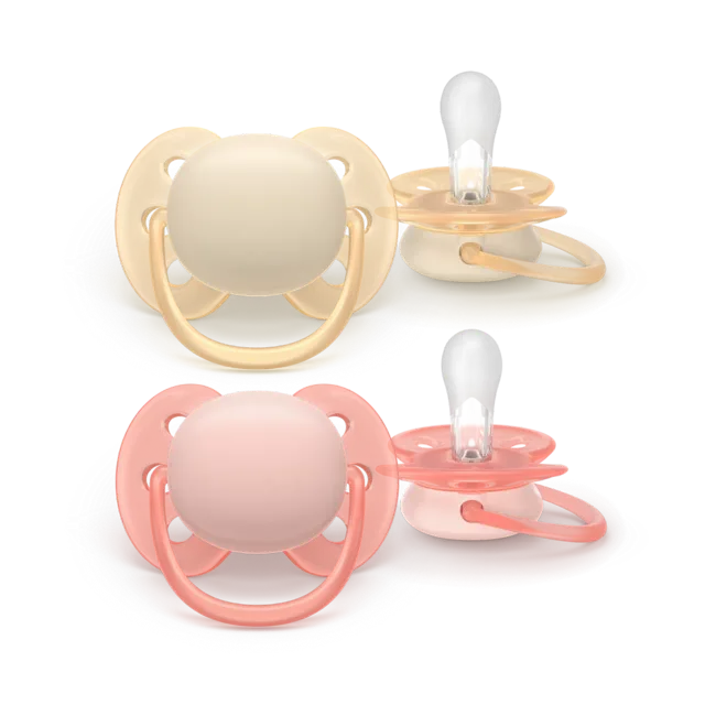 Philips Avent māneklītis Ultra soft Neutral, 0-6M (2 gab)