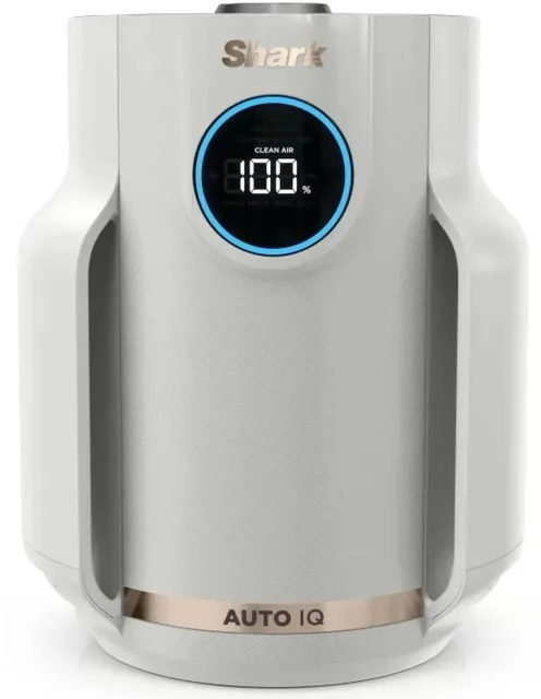 Shark NeverChange5 Compact Pro gaisa attīrītājs ar hepa filtru, balts