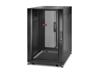 APC NetShelter SX 18U Server Rack Enclosure 600mm x 900mm w/ Sides Black, Schneider Electric