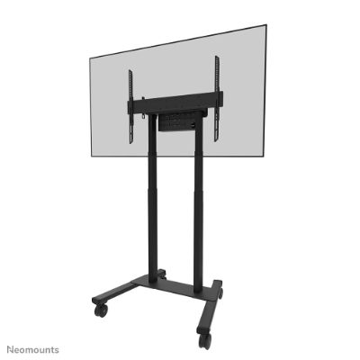 Neomounts Floor stand, FL55-875BL1 TV trolley, Adjustable Height, 55-100 ", Maximum weight (capacity) 110 kg, Black