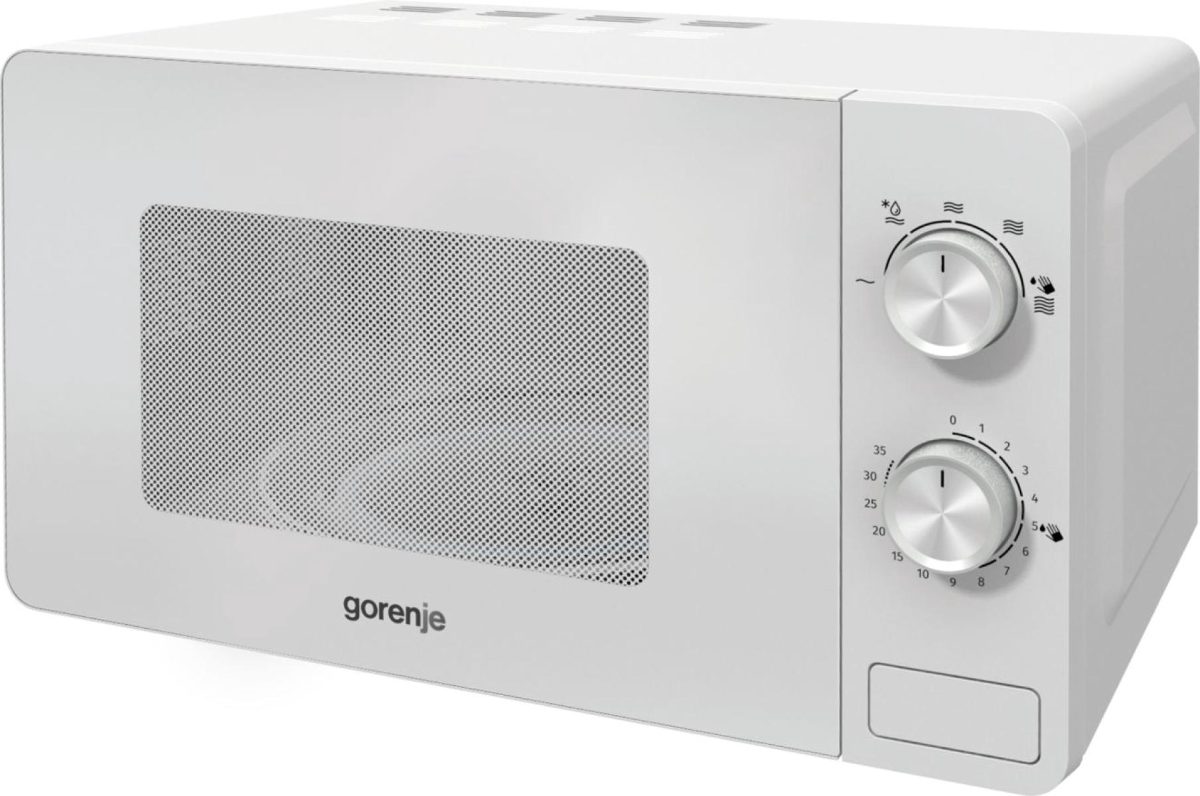 Gorenje Microwave Oven, MO20E1W2, Free standing, 800 W, 20 L, White