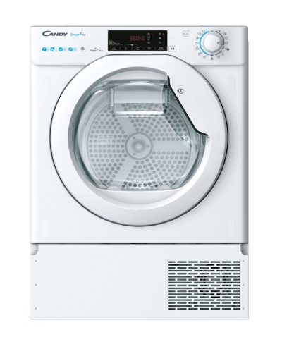 Dryer Machine, BCTD H7A1TE-S, Energy efficiency class F, Front loading, 7 kg, LCD, Depth 46.5 cm, Wi-Fi, White