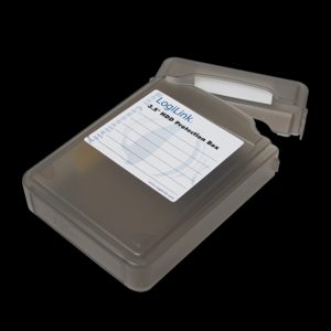LogiLink UA0133B Protection Box for 3.5 Inch Hard Disk Drive Black