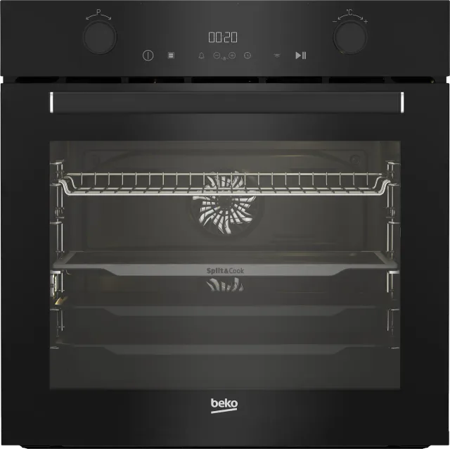 BEKO Oven | BBVM17400B | 72 L | Electric | Hydrolytic | Electronic | Steam function | Height 59.5 cm | Width 59.4 cm | Black