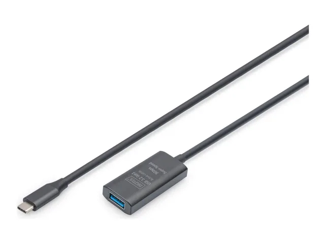 Digitus | Active USB 3.2 Gen1 5G extension cable | DA-73110 | USB-C to USB-A