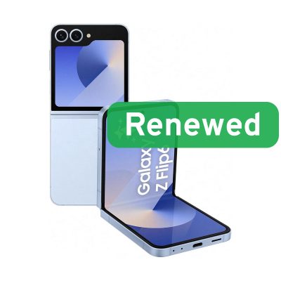 Samsung Renewed Grade A, Samsung Galaxy Z Flip 6, Blue, 6.7 ", Foldable AMOLED, 256 GB, 5G, Android