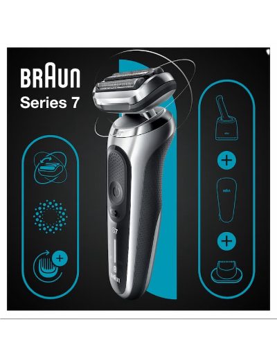 BRAUN Series 7 360 Flex skuveklis  AutoSense
