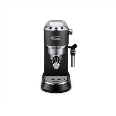 Dedica Pump Espresso, EC685.BK, Pump pressure 15 bar, Built-in milk frother, Semi-automatic, 1300 W, Black/Stainless Steel